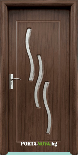 Интериорна врата модел 014 цвят Орех