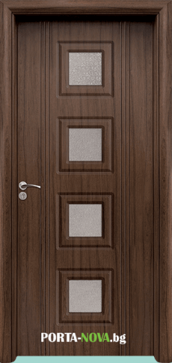 Интериорна врата модел 021 цвят Орех