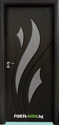 Интериорна врата модел 033 цвят Венге