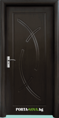 Интериорна врата модел 056-P цвят Венге